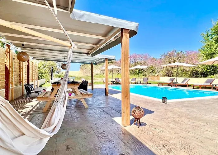 Verano With Private Pool By Dadovillas Βίλα Σιδάρι